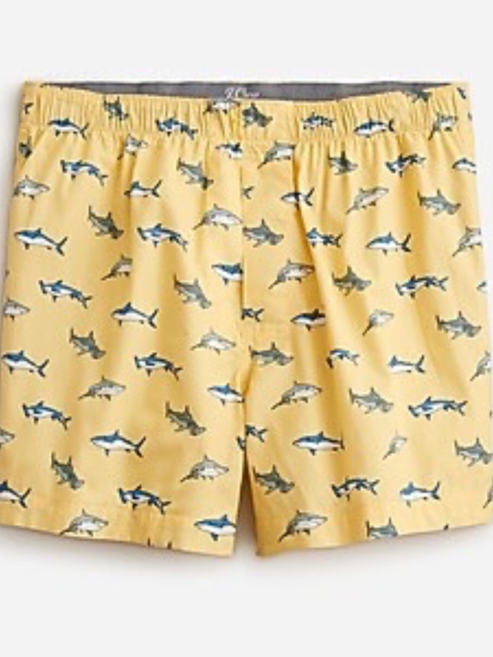 NWT J. Crew shark boxers S